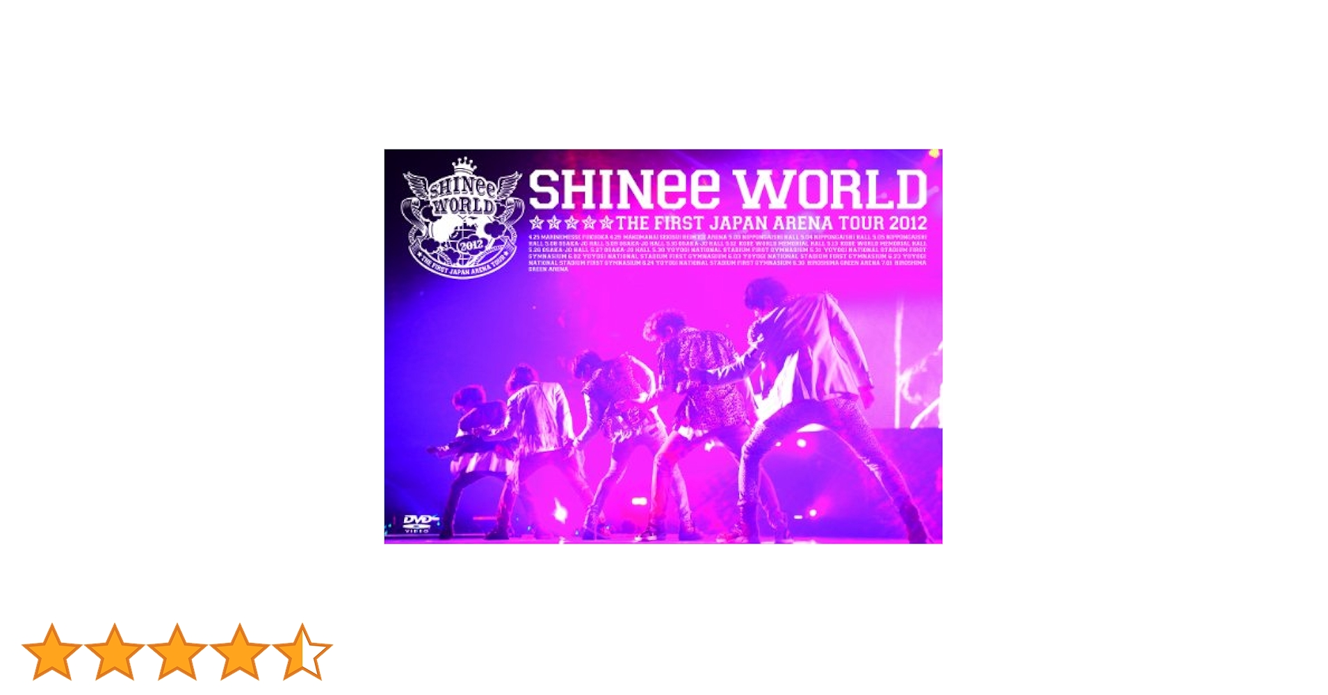 Amazon.co.jp: SHINee THE FIRST JAPAN ARENA TOUR “SHINee